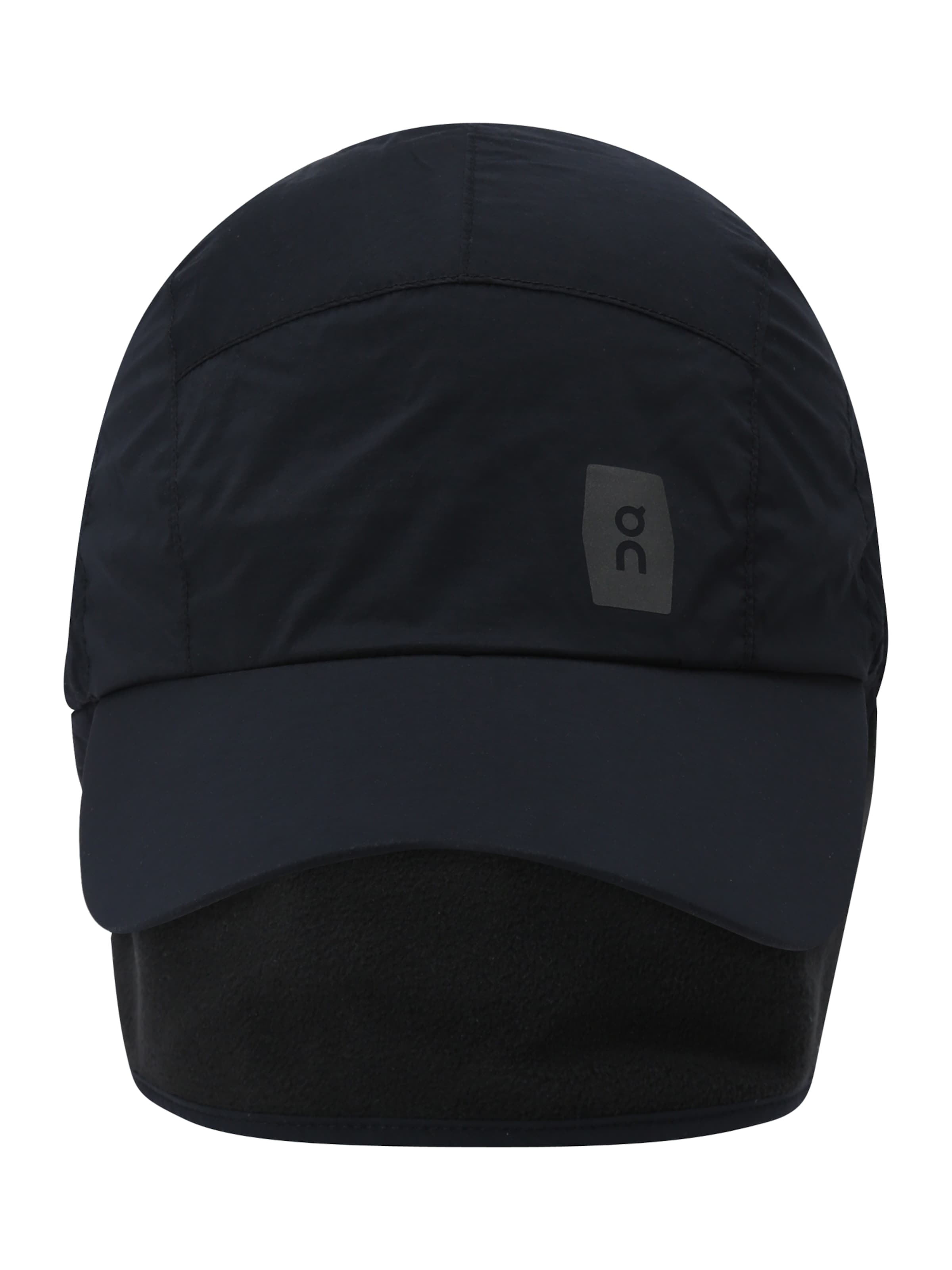 On Спортна шапка 'Challenger' в черно: отпред