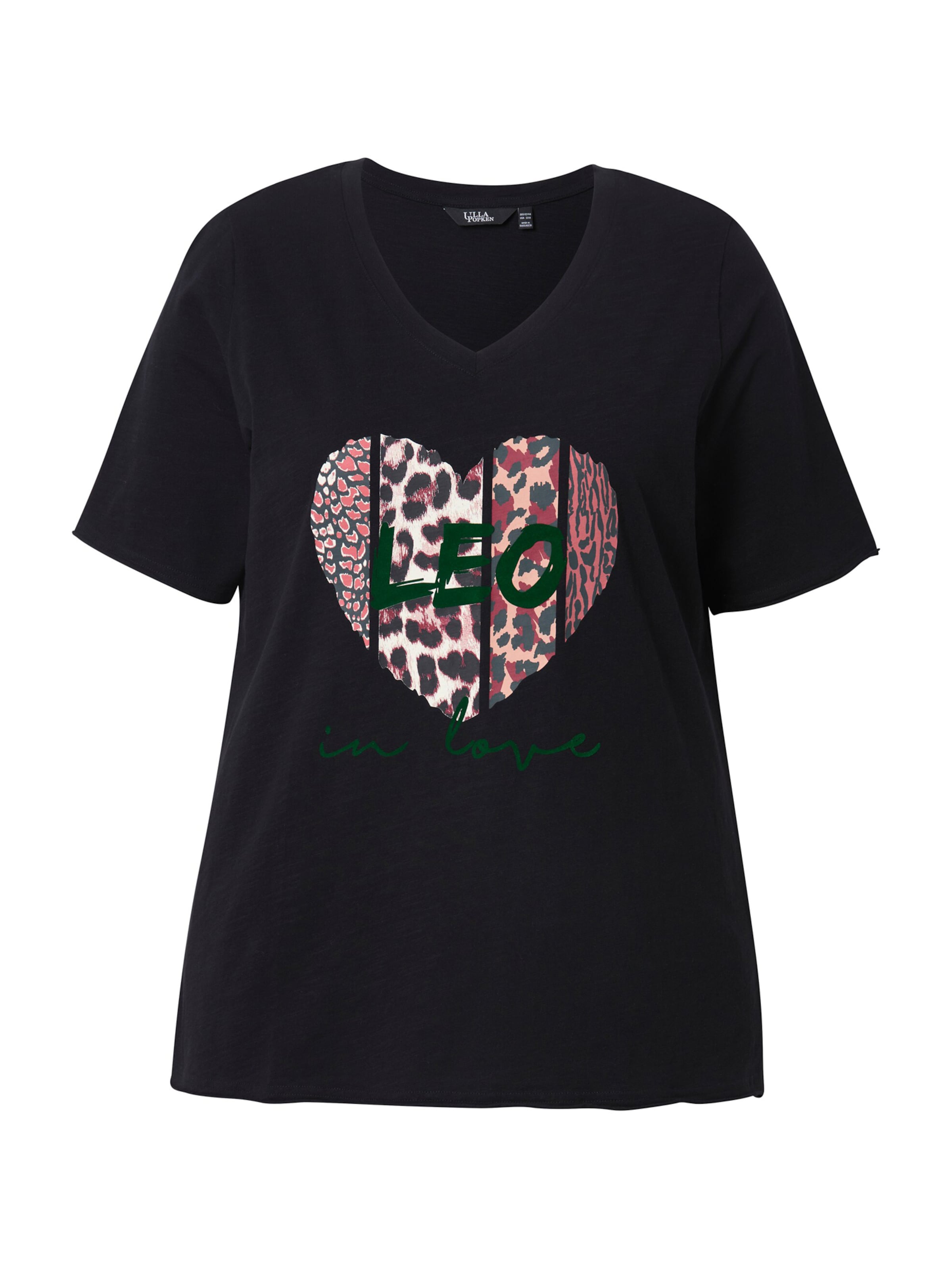 Ulla Popken Tričko – černá: přední strana