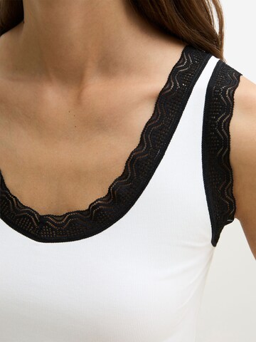 Haut ' Alltags-Basics ' Marc O'Polo en blanc