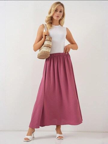 Bigdart Skirt in Pink