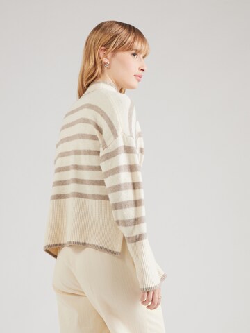 VILA Свитер оверсайз 'VILAVINIA' в Бежевый