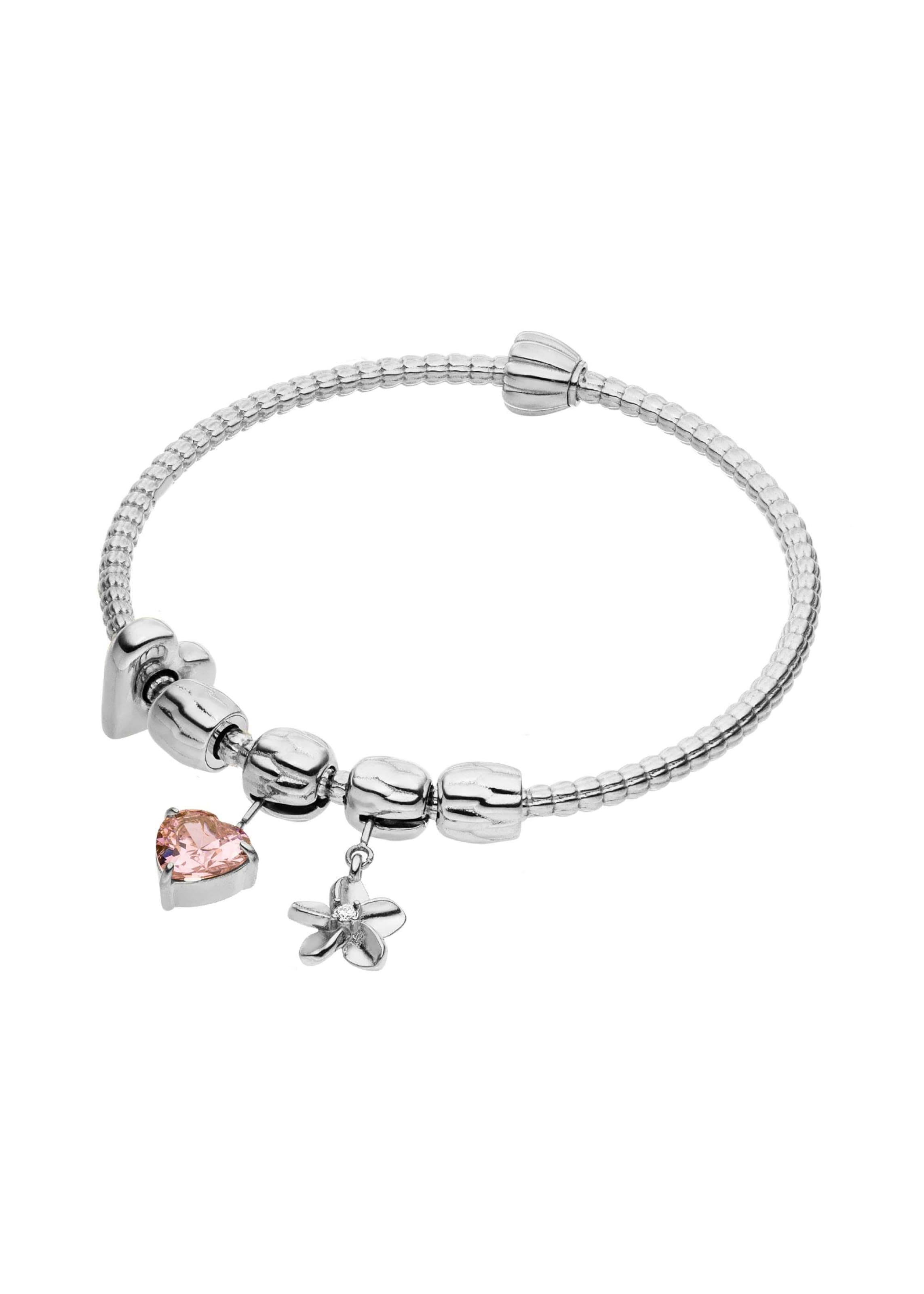 PURELEI - Pulsera 'Lei' en plata: frente