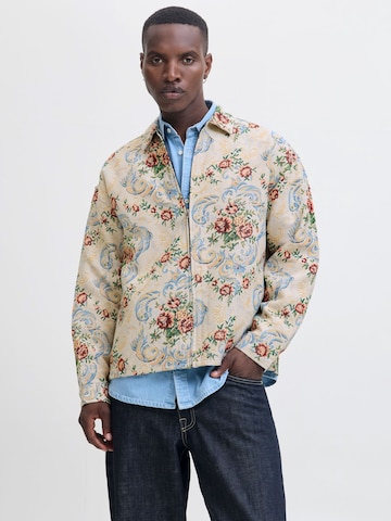 JACK & JONES Between-Season Jacket 'JACKSON' in Beige: front