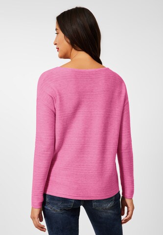 STREET ONE Sweter w kolorze różowy