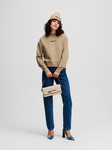 KARL LAGERFELD JEANS Sweatshirt in Braun