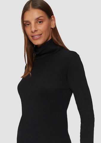QS Shirt in Zwart
