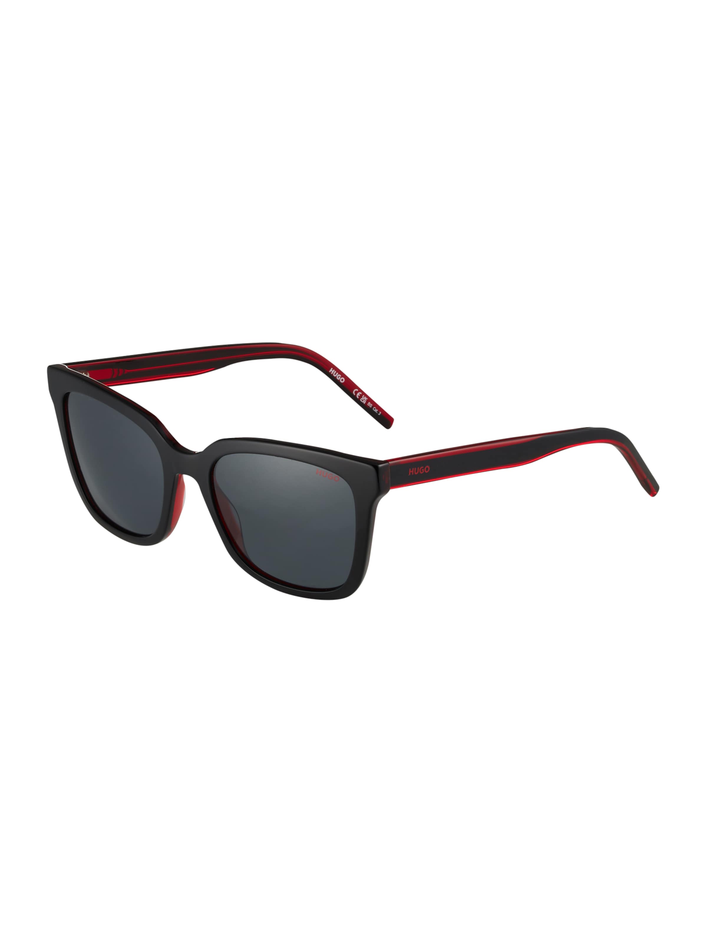 HUGO Sunglasses in Black: front