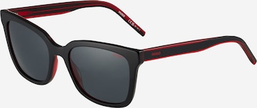 HUGO Sunglasses in Black: front