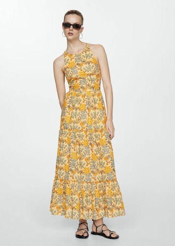 Robe d’été 'Yellow' MANGO en jaune : devant