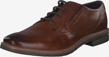 bugatti Lace-Up Shoes in Brown: front