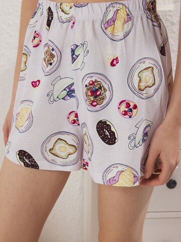 Trendyol Short Pajama Set in Pink