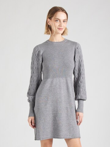 b.young Knitted dress 'BY NONINA' in Grey: front