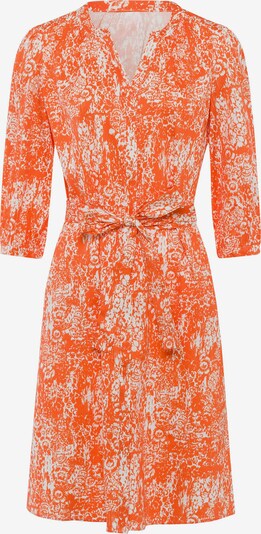 heine Blusenkleid in orange / weiß, Produktansicht