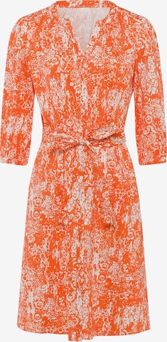 heine Košilové šaty – oranžová: přední strana