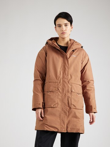 COLUMBIA - Chaqueta de montaña 'Rosewood' en marrón: frente