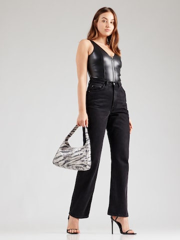 ABOUT YOU - Camisa body 'Viola' em preto