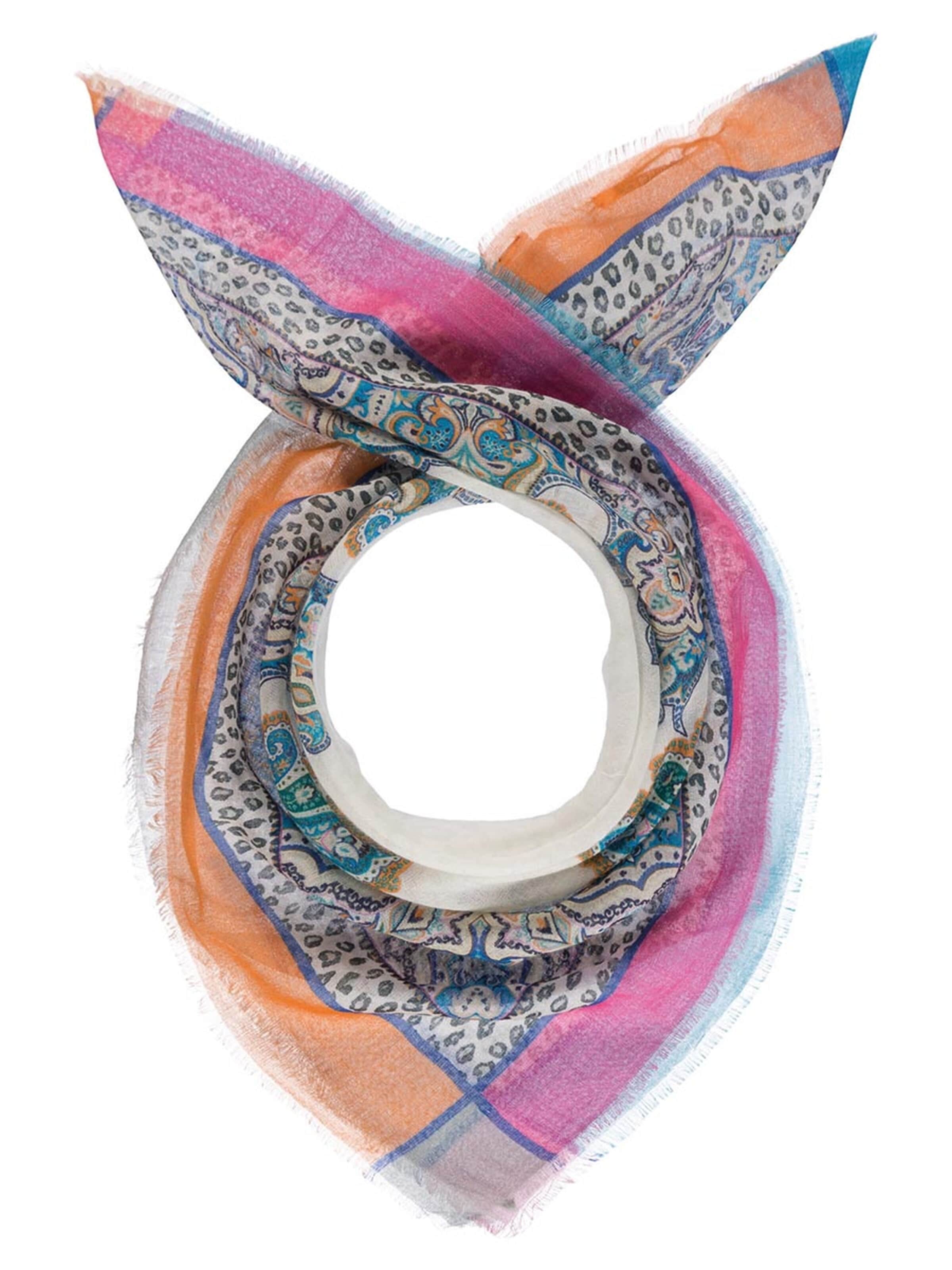Passigatti Scarf 'Bandana Tuch bunt' in Pink: front