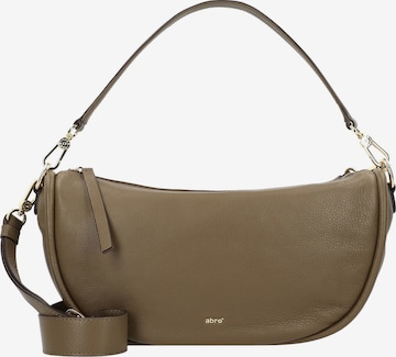 ABRO Schultertasche 'Willow' in Grün: Vorderseite