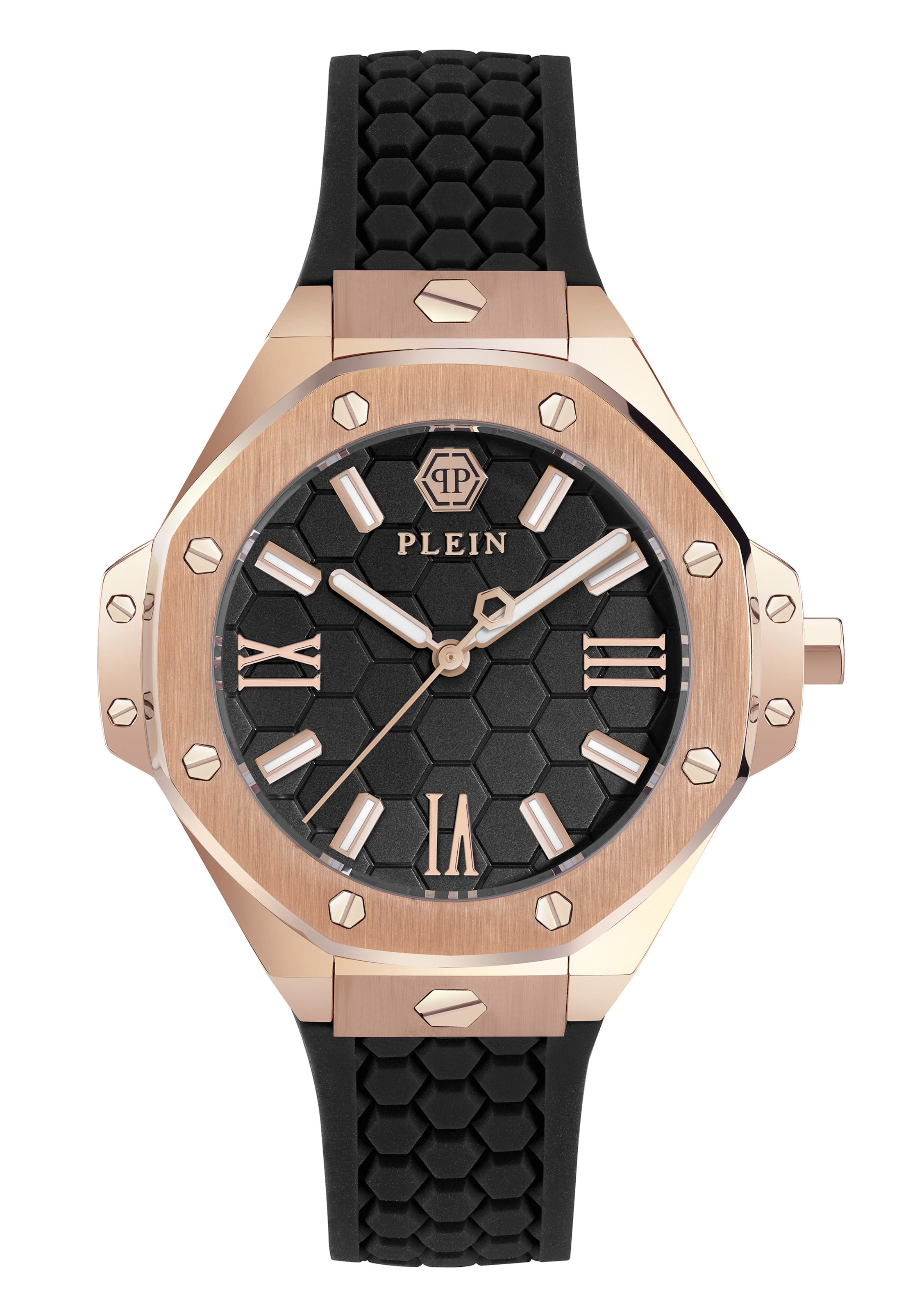 Philipp Plein Watches Uhr in Schwarz: Vorderseite