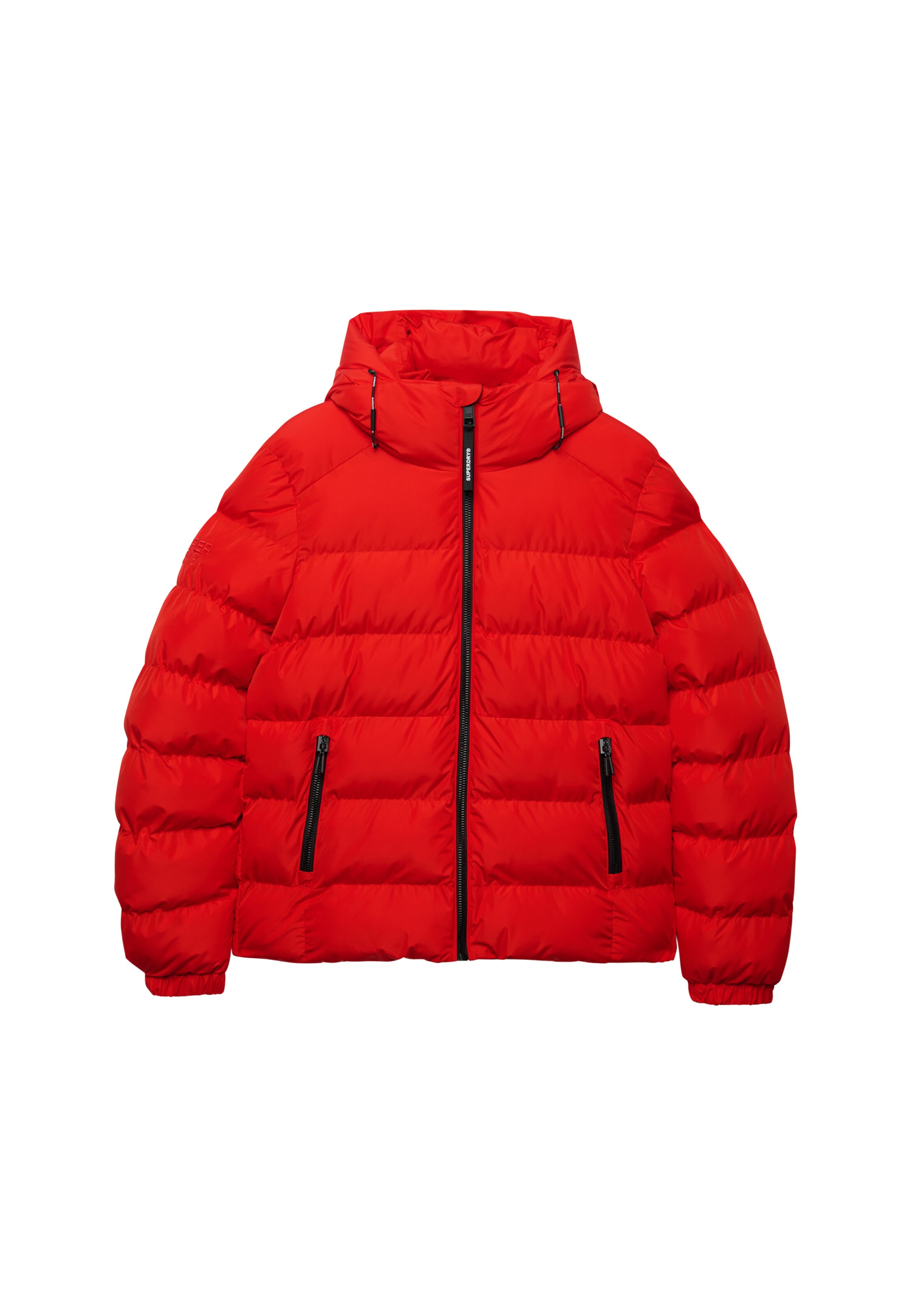 Veste d’hiver Superdry & Co en rouge : devant