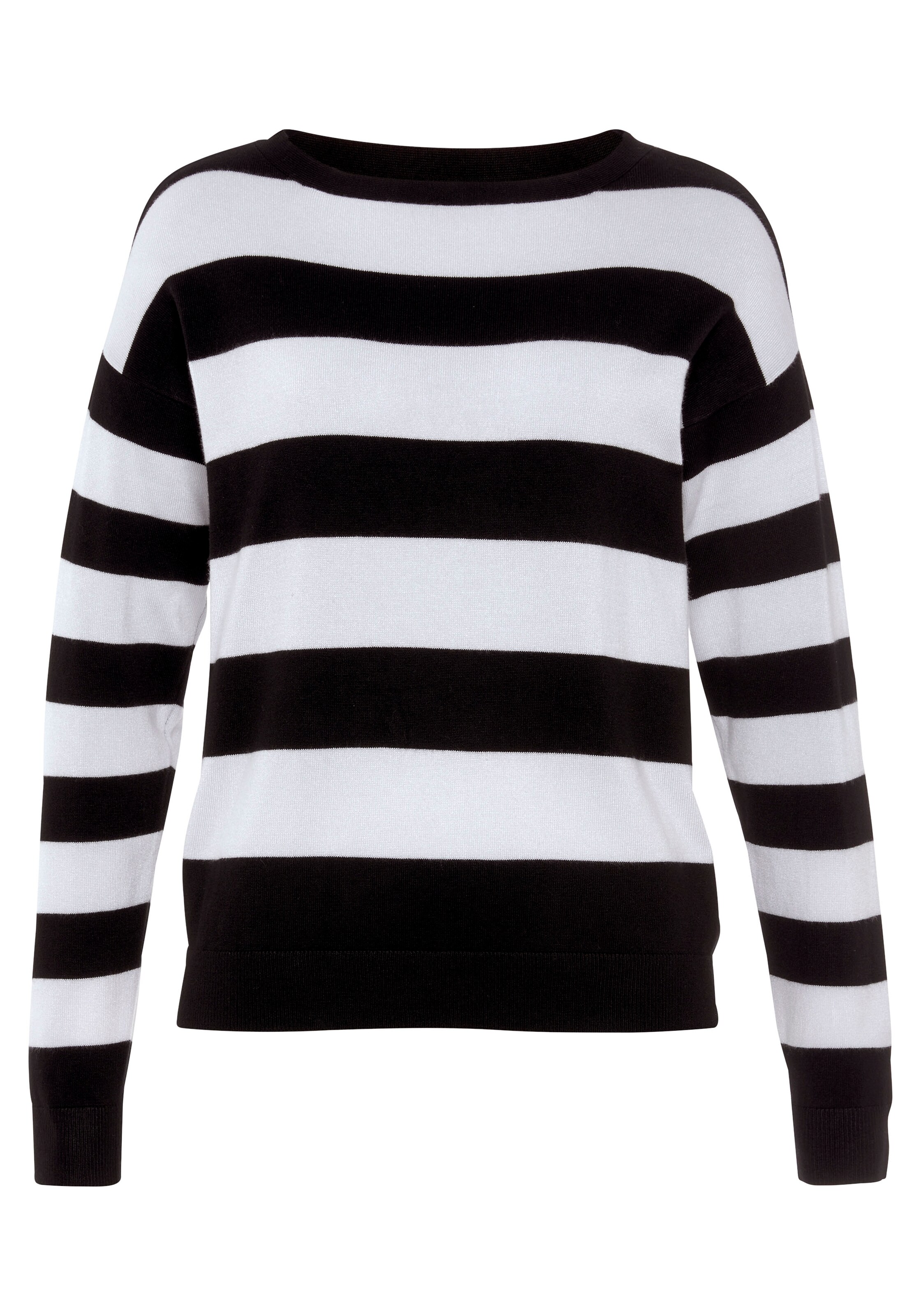 AJC Pullover in Schwarz: Vorderseite