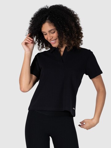 Smilodox Poloshirt 'Shay' in Schwarz: predná strana