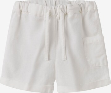 Pantalon NAME IT en blanc : devant