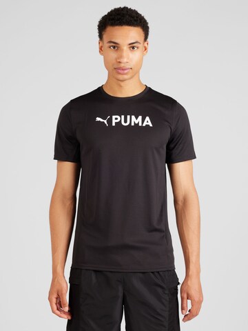 PUMA Funkční tričko 'Ultrabreathe' – černá: přední strana