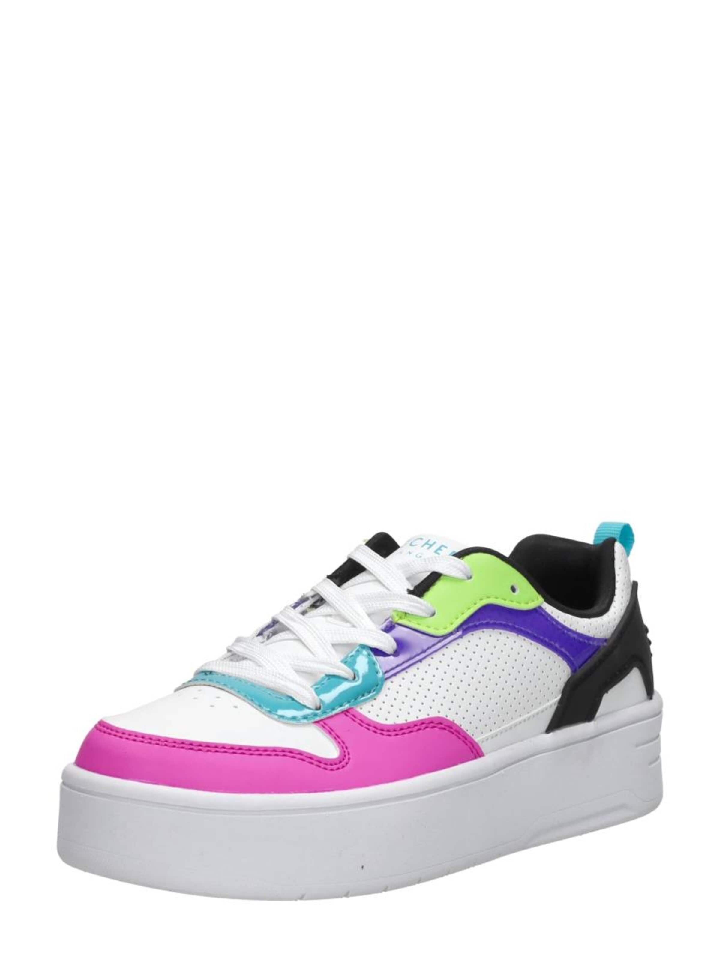 Baskets SKECHERS en blanc : devant