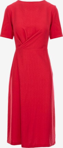 Couture de Marie - Vestido 'Aria' en rojo: frente