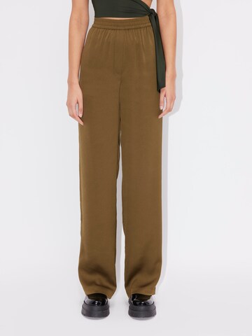 LeGer by Lena Gercke Loose fit Trousers 'Elenya' in Green: front