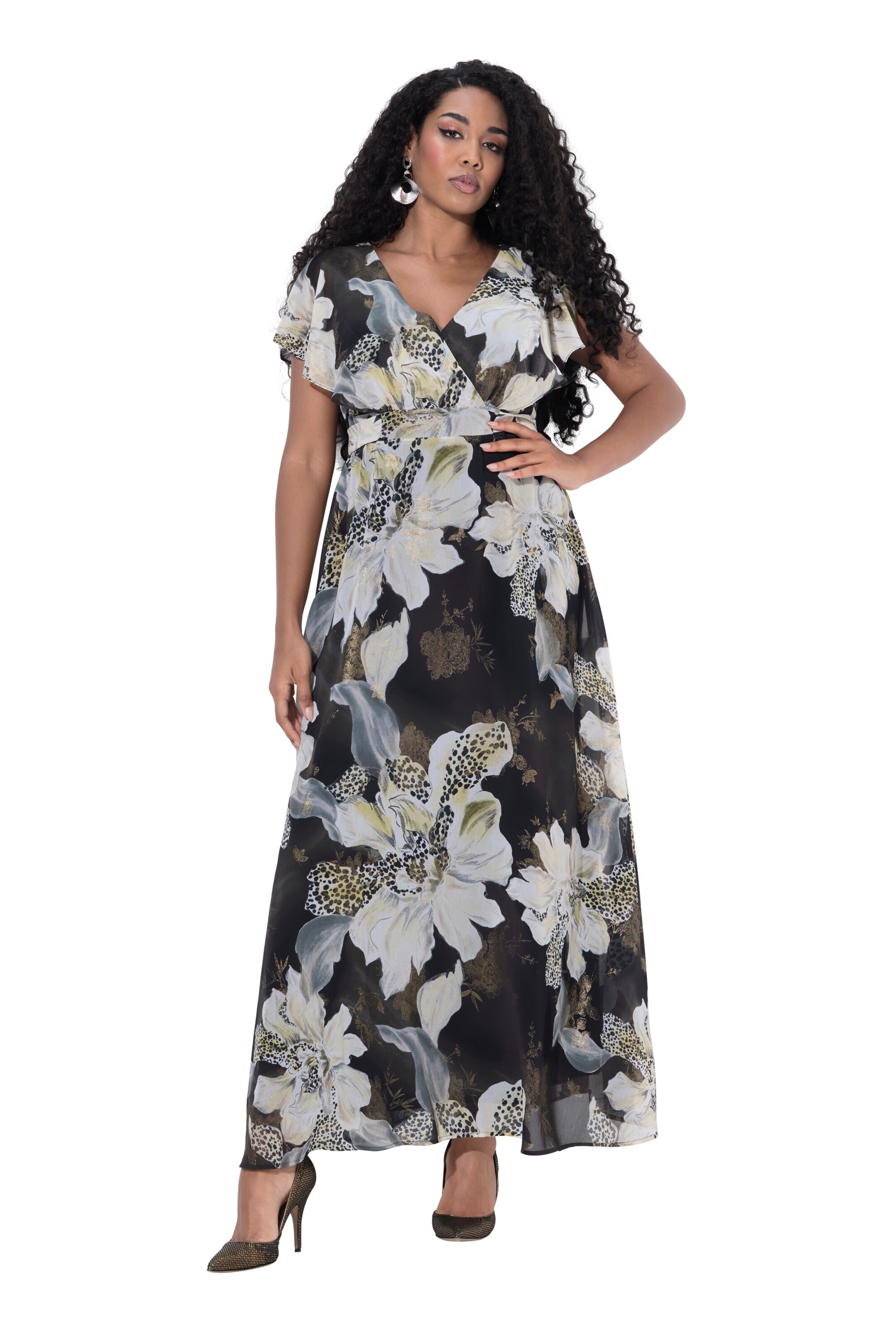 Ulla Popken Evening dress in Black: front