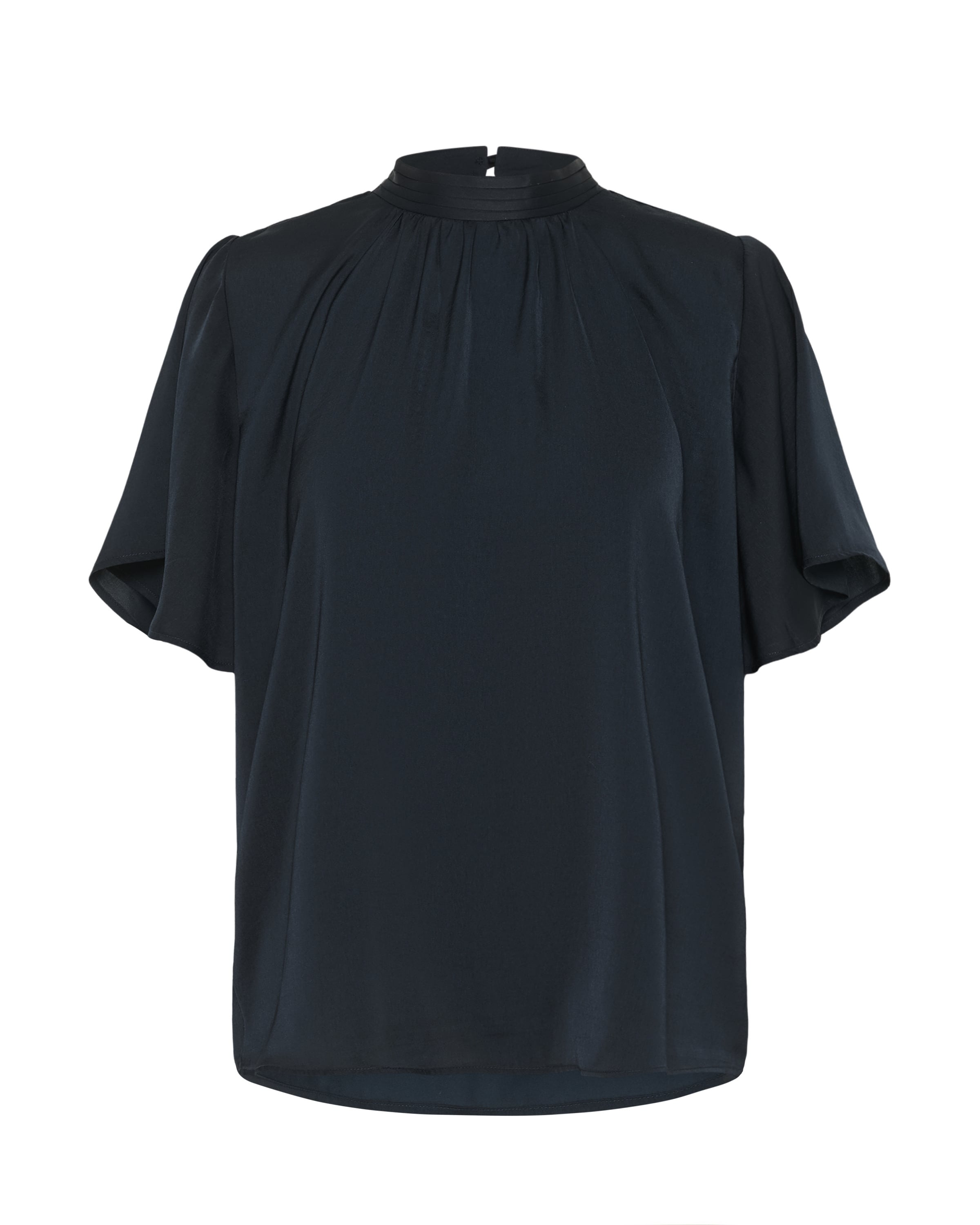 Chemisier 'Aileen' SAINT TROPEZ en noir : devant