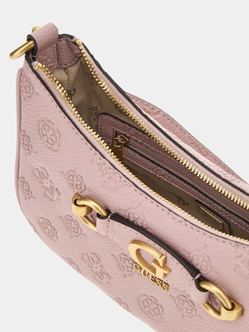 GUESS Наплечная сумка 'Izzy' в Ярко-розовый