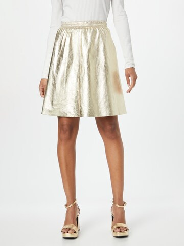 DRYKORN Rock 'WIGIS' in Gold: Vorderseite