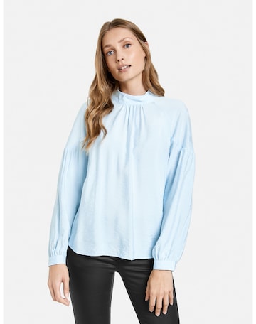 TAIFUN Blouse in Blue: front