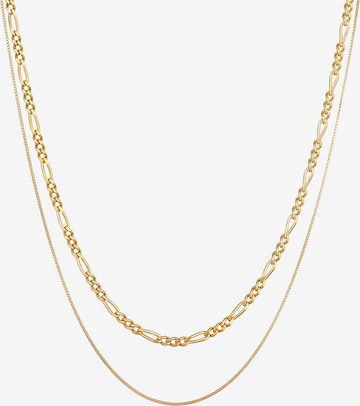 KUZZOI Halskette Basic Kette, Layer in Gold: predná strana