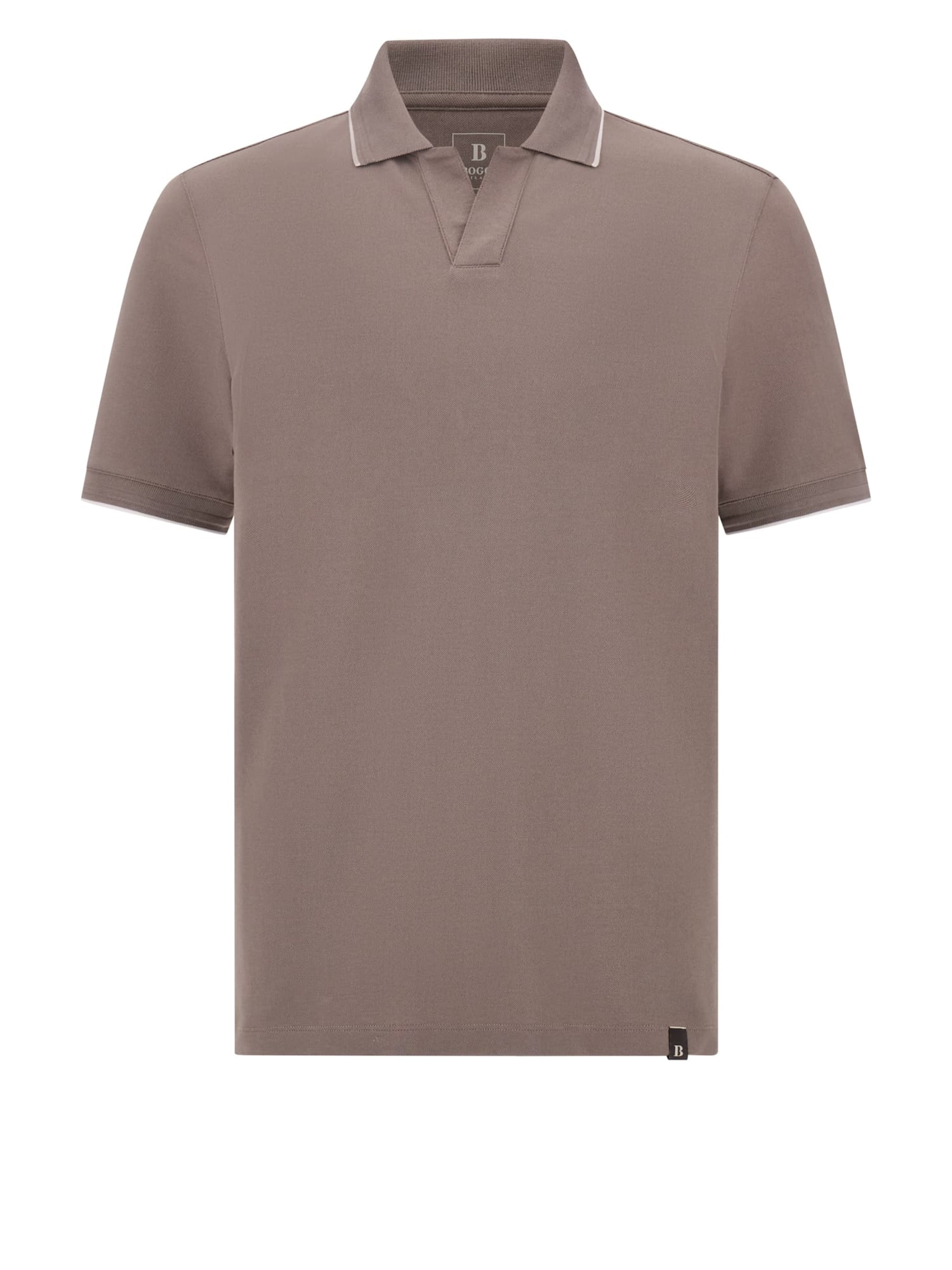 Boggi Milano Футболка 'B Tech' в Серый: спереди