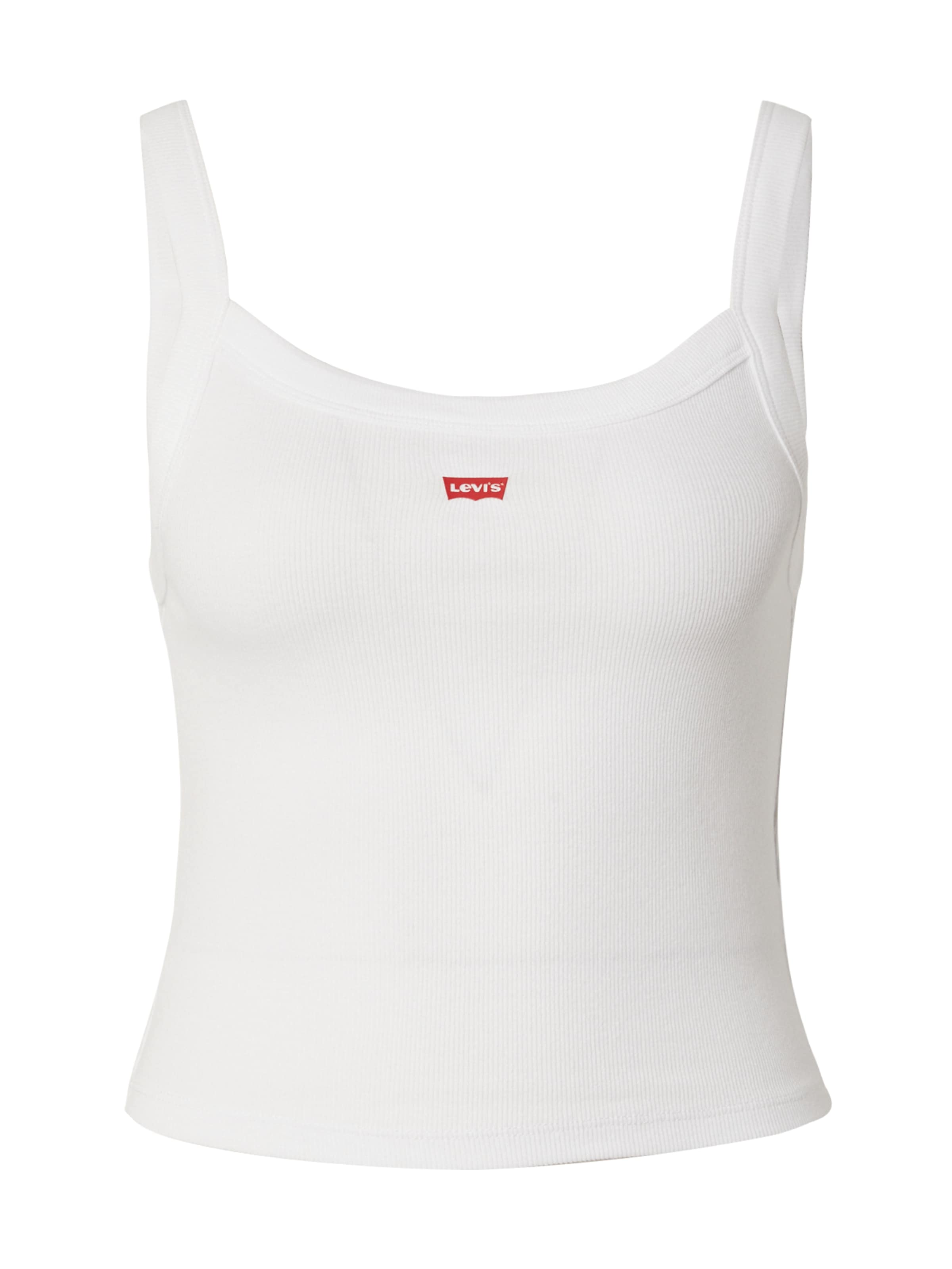 LEVI'S ® Τοπ 'Essential Sporty Tank Top' σε λευκό: μπροστά