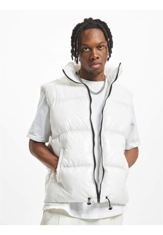 Gilet di DEF in bianco: frontale