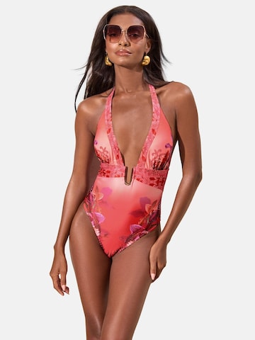 Lipsy Fürdőruhák 'Florrie' - rózsaszín: elől