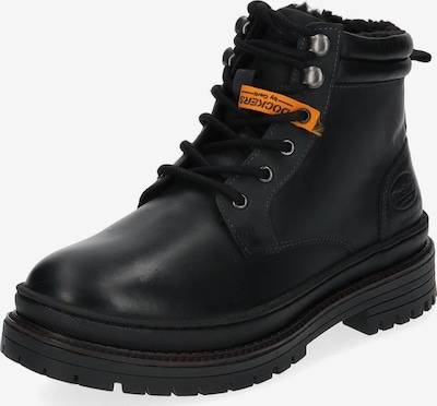 Boots stringati Dockers by Gerli di colore nero, Visualizzazione prodotti