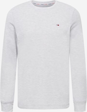 T-Shirt Tommy Jeans en gris : devant