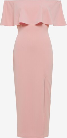 Tussah Kleid 'ELLY' in Pink: predná strana