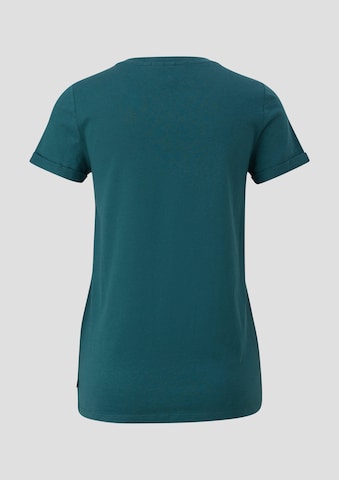 QS T-Shirt in Grün: zadná strana