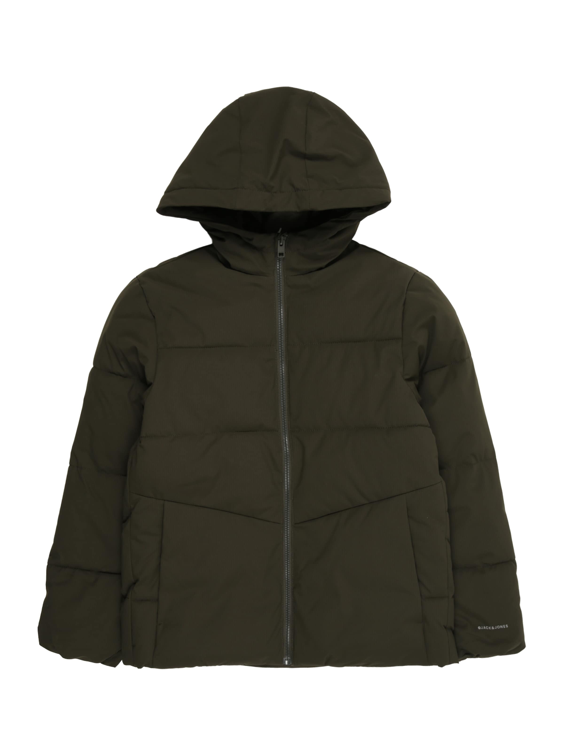 Jack & Jones Junior - Chaqueta de invierno 'JJGLOBAL' en verde: frente