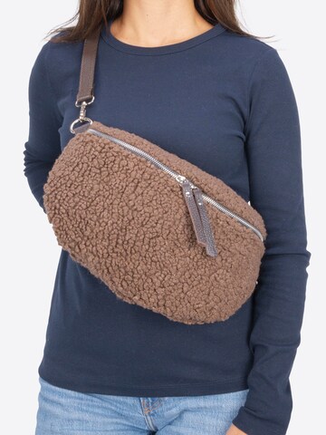 Seasons of April Gürteltasche 'Fluffy' in Braun