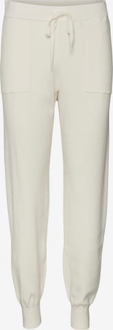 Effilé Pantalon 'Nancy' VERO MODA en blanc : devant