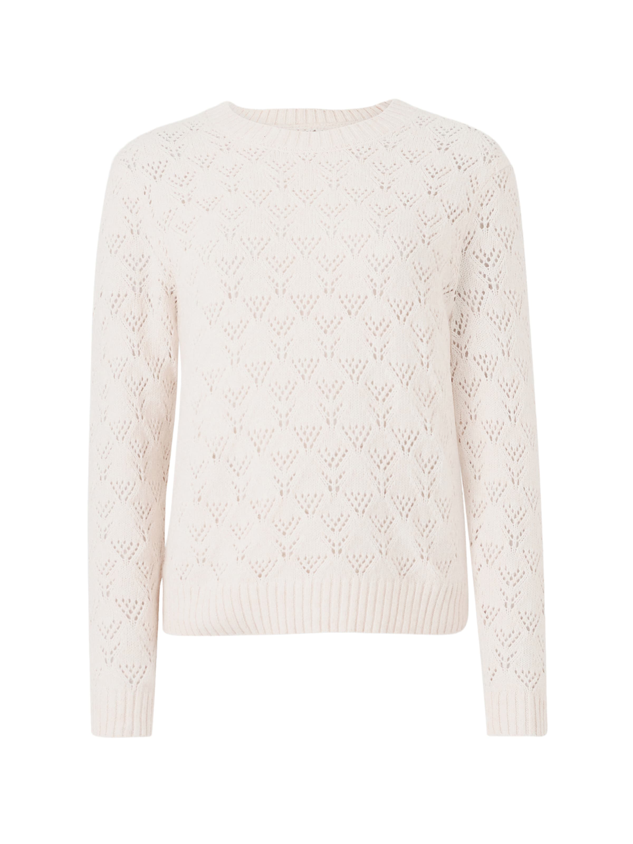 JDY Sweater 'JDYAMANDA' in Beige: front