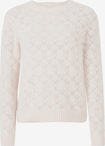 JDY Pullover 'JDYAMANDA' i beige: forside